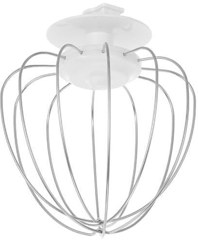 HEMOTON Frusta per Impastatrice in Acciaio Inossidabile da 6l, Accessorio Cucina Resistente All'usura, Facile da Installare, per Ambienti di Panificazione Domestici e Commerciali