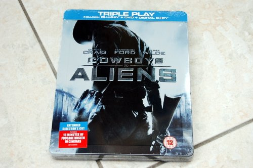 Cowboys & Aliens (Blu-ray SteelBook)(HMV Exclusive)-Embossed [UK Import]