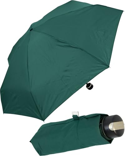 Doppler Mini XS Damen Taschenschirm klein und leicht - evergreen
