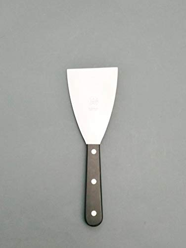 DUE BUOI SPATOLA da PASTICCERE - Manico TECNOPOLIMERO Nero CM 12x8