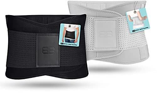 BACK BODYGUARD Faja Lumbar Mujer Y Faja Lumbar Hombre - Cinturón Lumbar Para Estabilización De La Espalda - Cinturón De Apoyo Lumbar - Soporte Lumbar