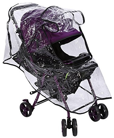 Kinderwagenschutz mit Reißverschluss, Fenster, Regenschutz, Kinderwagen, Kinderwagen-Regenschutz