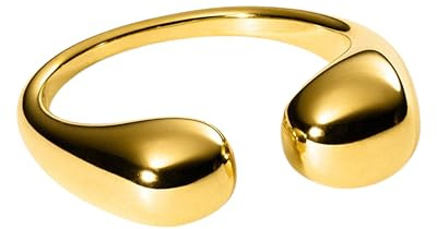 Purelei Embrace Ring – Wasserfester Damenring aus langlebigem Edelstahl – Verstellbare Ringe von Größe (S-M/M-L) – Modeschmuck für deinen individuellen Look