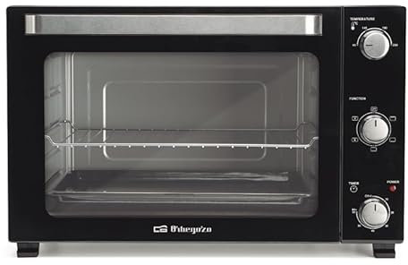 Suinga Forno Elettrico da Tavolo 60L | Funzione di Convezione | 60,2 x 38,6 x 47 cm | Timer 60 min | Temperatura Regolabile da 90°C a 230°C