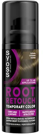 SYOSS Spray 200mm SYOSS RETOCA RAÍCES SPRAY CASTAÑO - 120 ml