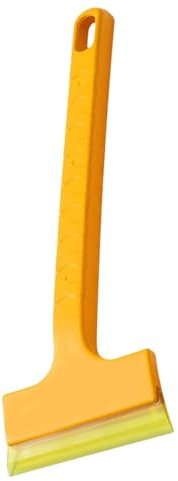 Rascador de hielo para coche, TPU, ABS, herramienta de eliminación de heladas, rascador de hielo con agarre ergonómico, rascador de parabrisas ideal para limpieza de cepillos de nieve en invierno