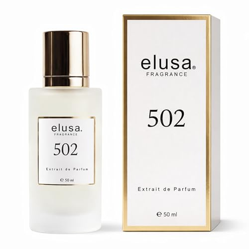ELUSA 502 Extrait de Parfum 50 ml – Unisex Parfum mit Oud, Leder, Amber, Vanille & Moschus – Intensiver Luxus Duft für Damen und Herren – Nischenparfum langanhaltend