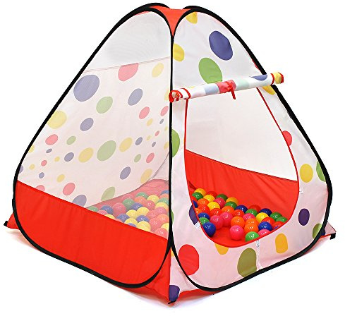 Kids Ball Pit Pop up Play Playhouse Tent, for Boys Girls Babies and ToKids Ball Pit, Playhouse Tent for Boys Girls Babies and Toddlers, Indoor Outdoor Toy Balls Not Includedddlers
