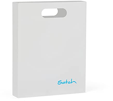 satch Heftebox DIN A4 für Schulrucksäcke inkl. Griff, durchsichtig stabil, schlichtes Design Stylerbox - Transparent