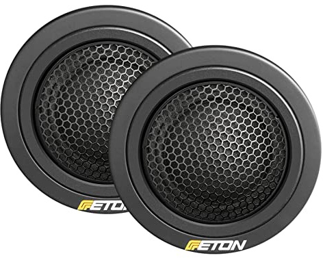 ETON CXS 28+ – 28 mm Hochtöner, Auto Lautsprecher | Hochwertiger 1,1 Zoll Tweeter für PKWs & Wohnmobile, mit Gewebekalotte und großer 28 mm Schwingspule, 1 Paar