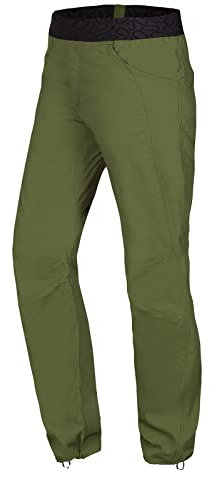 Ocun Mania Pantaloni Uomo Verde, Green Lime II