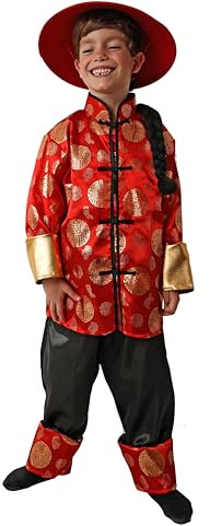Juguetutto - Disfraz Chino para niño (5-6 años)