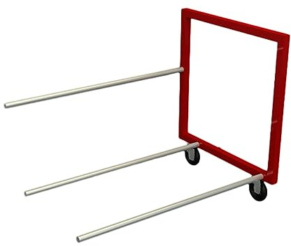Porte-pneus Rack de Stockage de Pneus Organisateur de Garage Étagères, Rack de Stockage de Pneus Mobile pour Atelier, Usine, Lieux de Travail, Support D'exposition de Pneus Standard avec Jante ( Color