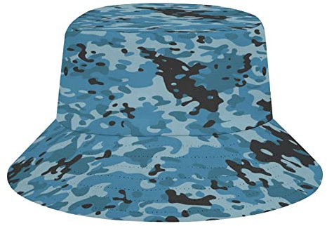 Herren Dame Fischerhut Camouflage-Muster Fischerhüte Bequem Anglerhut Klassische Strandhut Für Reisen Camping Sommer