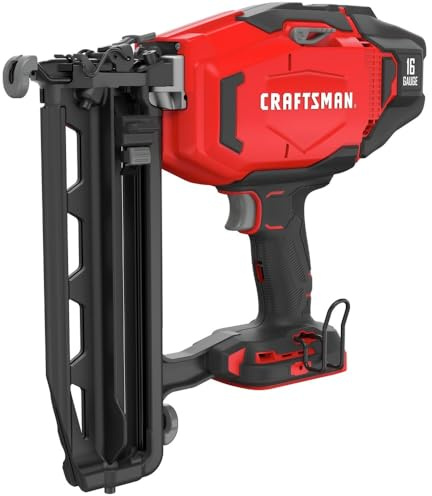 CRAFTSMAN CMCN616BR V20 Lithium-Ion 16 Gauge Cordless Finish Nailer (Tool Only) (Renewed)