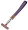 CHUQING Custodia per cellulare corta, universale, colore viola scuro