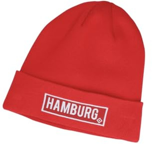Hamburger SV HSV Wintermütze Mütze Beanie ** Sindre ** rot