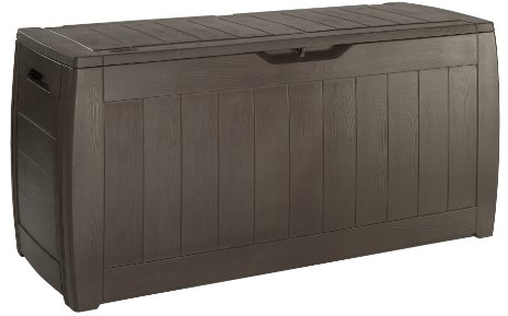 Keter Baule Hollywood Marrone 270 Lt In Resina Cm 117X45X57.5 H