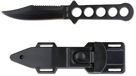 Mil-Tec Messer-15380000 Messer Schwarz One Size