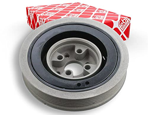 febi bilstein 26135 Riemenscheibe (entkoppelt) für Kurbelwelle, 1 Stück | Kompatibel mit: AUDI 80 B4 Avant, 80 B4 Stufenheck, A6 C4, A6 C4 Avant, CABRIOLET B3, FORD GALAXY I, SEAT ALHAMBRA, CORDOBA