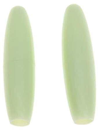 KAISH 2 pezzi Punta per leva del tremolo verde menta da 5 mm per chitarra ST Strat, adatta per Stratocaster