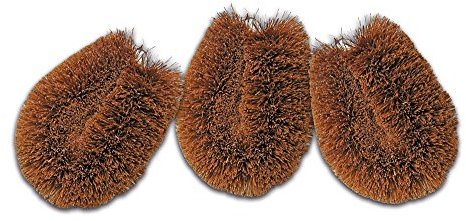 Schulz - Für den Menschen & Sein Haus! - Gemüsebürste - Kokos - 3 er Set