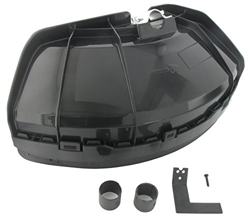 UNIVERSEL - Carter Protection pour Débroussailleuse à Fil Nylon - Universel - Avec Lame Coupe-fil, Noire