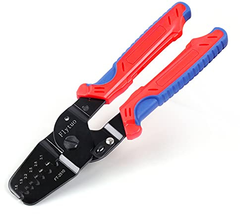 Flytuo JST Crimpzangen und Mini Molex Crimpzangen Werkzeuge sind geeignet für JAM, Molex, Tyco, JST Klemmen und Steckverbinder von AWG24-12
