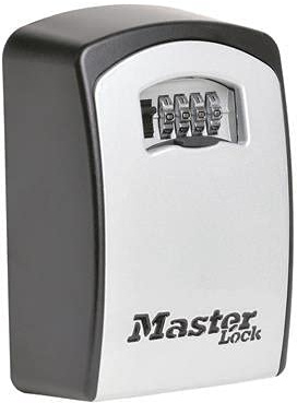 Master Lock Schlüsselsafe, 146x105x51mm, Klein, Legierter Stahl, Contemporary, Küche, Badezimmer, Flachbildschirm, 1 Schlüssel, 1 Schrank