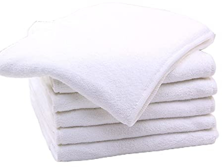 6Pcs Microfiber Reusable Diaper Inserts for Adult Cloth Diapers, Washable Disability Diaper Inserts for Incontinence Care, 4 Layers Microfiber Pad (6 Pack Inserts-L)