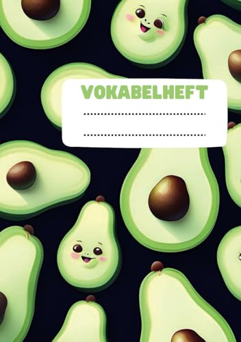 Vokabelheft DIN A5: 2 Spalten, Liniert