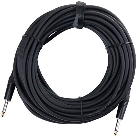 Pronomic BOXJ-10 Lautsprecherkabel DJ PA Boxenkabel (Professionelles Boxenkabel, 6,3 mm Klinke, Länge 10m, säure- und ölfest, Spannzangen-Zugentlastung)