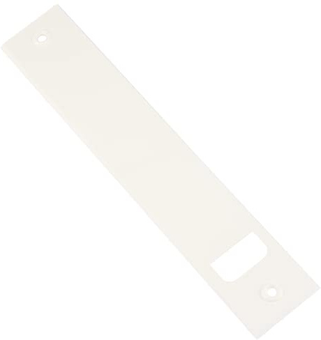 Abdeckplatte (Blende) mit Lochabstand 26cm ECKIG weiß