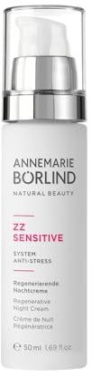ANNEMARIE BÖRLIND ZZ SENSITIVE Regenerierende Nachtcreme 50ml | Anti-Aging Nachtcreme, Unterstützt Zellerneuerung, Glättet & Strafft Gesichtskonturen, Mit Post- &Probiotischem Wirkkomplex