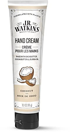 Watkins Natural Hand Cream, Coconut, 3.3 Ounce by Watkins