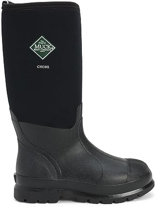 Unisex Chore High Wellington Working Muck Boots, Schwarz (Black 000A), 39/40 EU