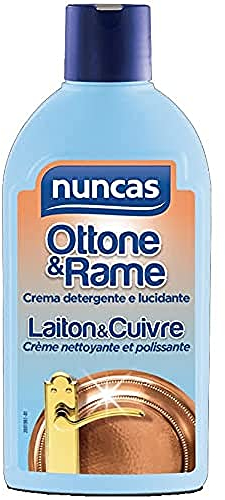Nuncas Ottone e Rame - Crema Detergente e Lucidante - 250ml