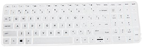 N/A Keyboard Protector Skin Film Cover White for HP Pavilion 15 Laptop