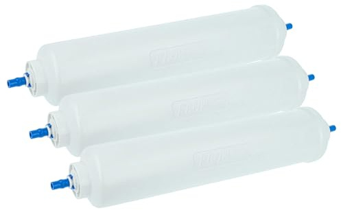 vhbw 3x vattenfilterpatron kompatibel med LG Electronics GW-L227YTQA, GW-L227YTQV, GW-L227YUQV, GW-L227YVQA sida vid sida kylskåp