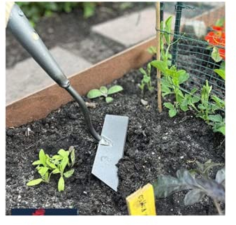 Synx Tools -Gerade Hacke 16cm Lose Geschmiedet Ohne Stahl Unkrautbekämpfung/Unkrautentferner Gartenartikel