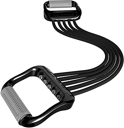 Chest Expander Spring Muscle Puller-Chest Puller Fitness Equipment Home Male Multifunktional Ladies Training Set Arm (Color : Grey, Size : 67cm)