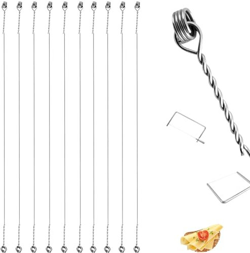 Cheese Slicer wire replacement cheese cutter wire replacement cheese cutters for block Cheese slicer kit wire Cheese Butter Cutting polished Marble Cheese Slicer Board Wire (10, Style B -5.6inch)
