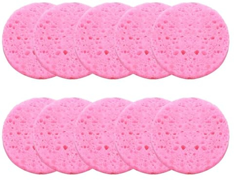 Éponge faciale comprimée - tampons de maquillage en coton en bois | Éponges spa cosmétiques pour le nettoyage, les soins du visage, l'utilisation esthéticienne, spa personnel