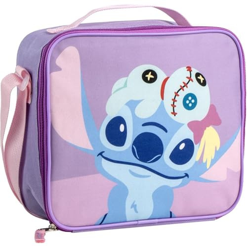 CERDÁ LIFE'S LITTLE MOMENTS Bolsa Isotérmica Stitch 23.5x19.5x10.0 cm | Lonchera Térmica Infantil con Diseño Disney | Ideal para Escuela y Actividades al Aire Libre