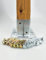 Soportes de poste de acero inoxidable galvanizado/201, base de poste ajustable, anclaje de poste de madera for barandilla de cubierta de pabellón, placa base de soporte (2/4 piezas)(Cold galvanized,4p