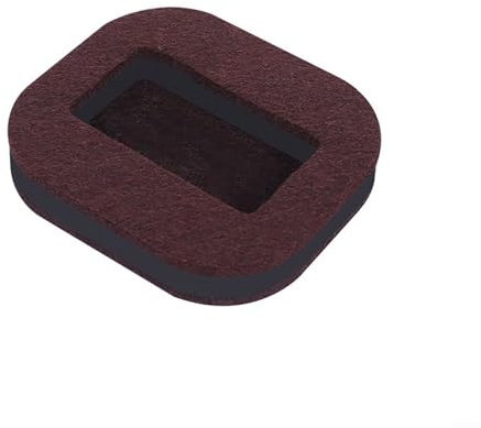 Niceminiwall 5Pcs Office Chair Wheel Stoppers with Felt Base, Furniture Caster Covers for for Hardwood Tile and Carpet Floors, Scratch Resistant Noise Reducing Pads, Non Slip(2)