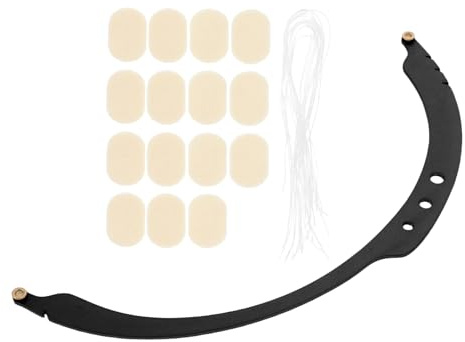 Augenbrauen Lineal Mapping aus Aluminiumlegierung Schwarz | Verstellbare Schablone für Microblading und Tätowierungen, Augenbrauen Kartierungswerkzeug, Augenbrauenlinien