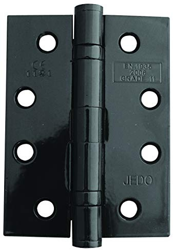 Türscharniere 76 x 51 x 2,2 mm c/w2 Kugellager, Schwarz