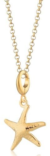 Lily Charmed - 18ct Gold Plated Starfish Necklace with 18 Chain