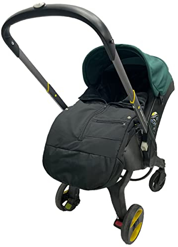 Brogtorl Universal Kinderwagen Warmer Fußsack Weiches Futter und Spritzfestes Gewebe kompatibel mit Doona Autositz & Kinderwagen - geeignet für 95% Autositz und Kinderwagen